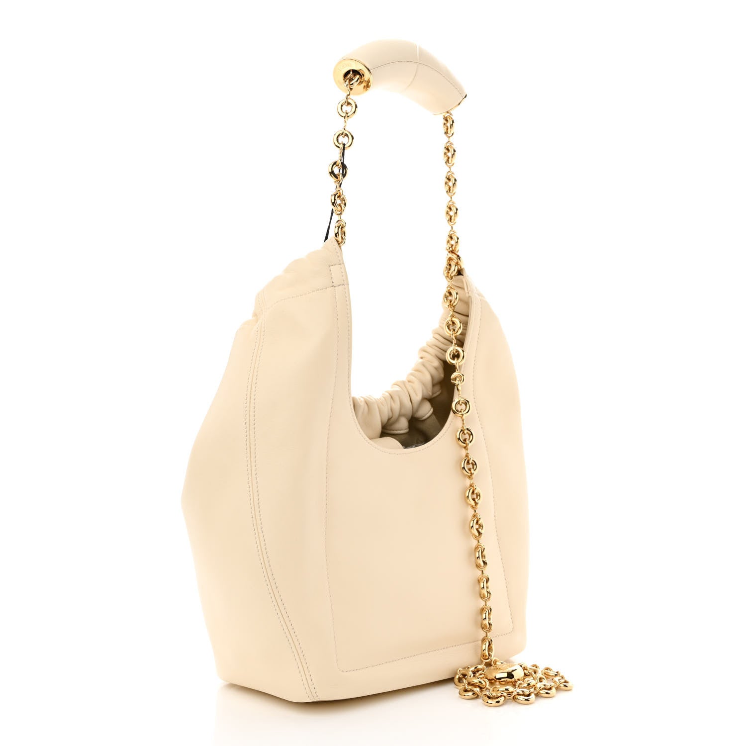 Loewe Buttery Nappa Lambskin Small Squeeze Bag Chalk 3 of 10