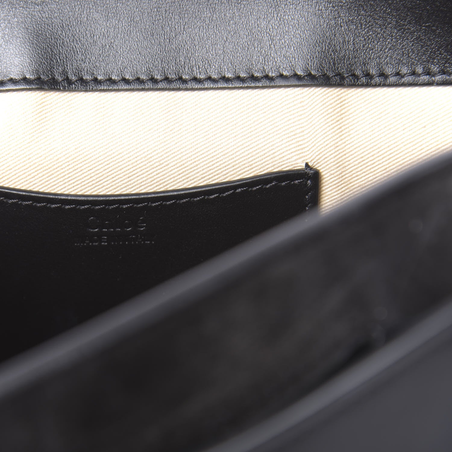 Chloe Calfskin Large Tess Bag Black 7 of 18