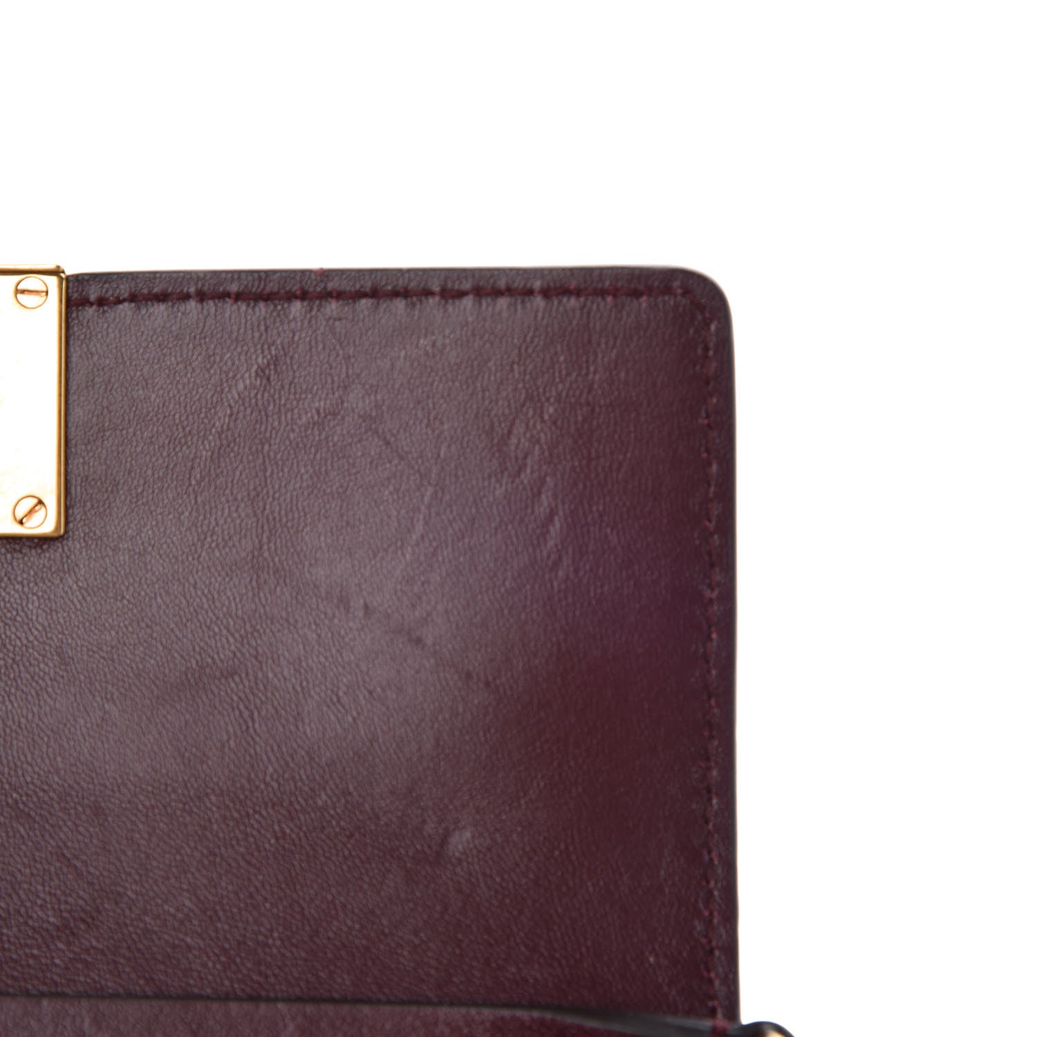 Givenchy Goatskin Quilted GV3 Mini Pocket Convertible Bag Aubergine 10 of 11