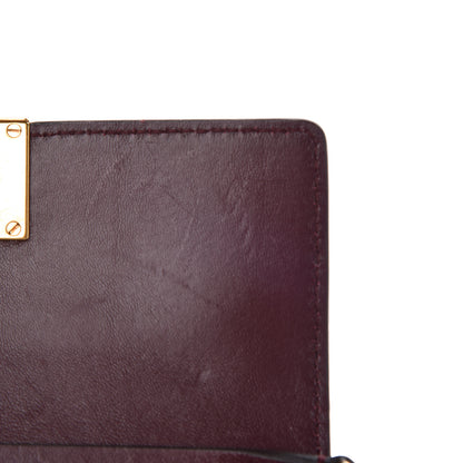 Givenchy Goatskin Quilted GV3 Mini Pocket Convertible Bag Aubergine 10 of 11
