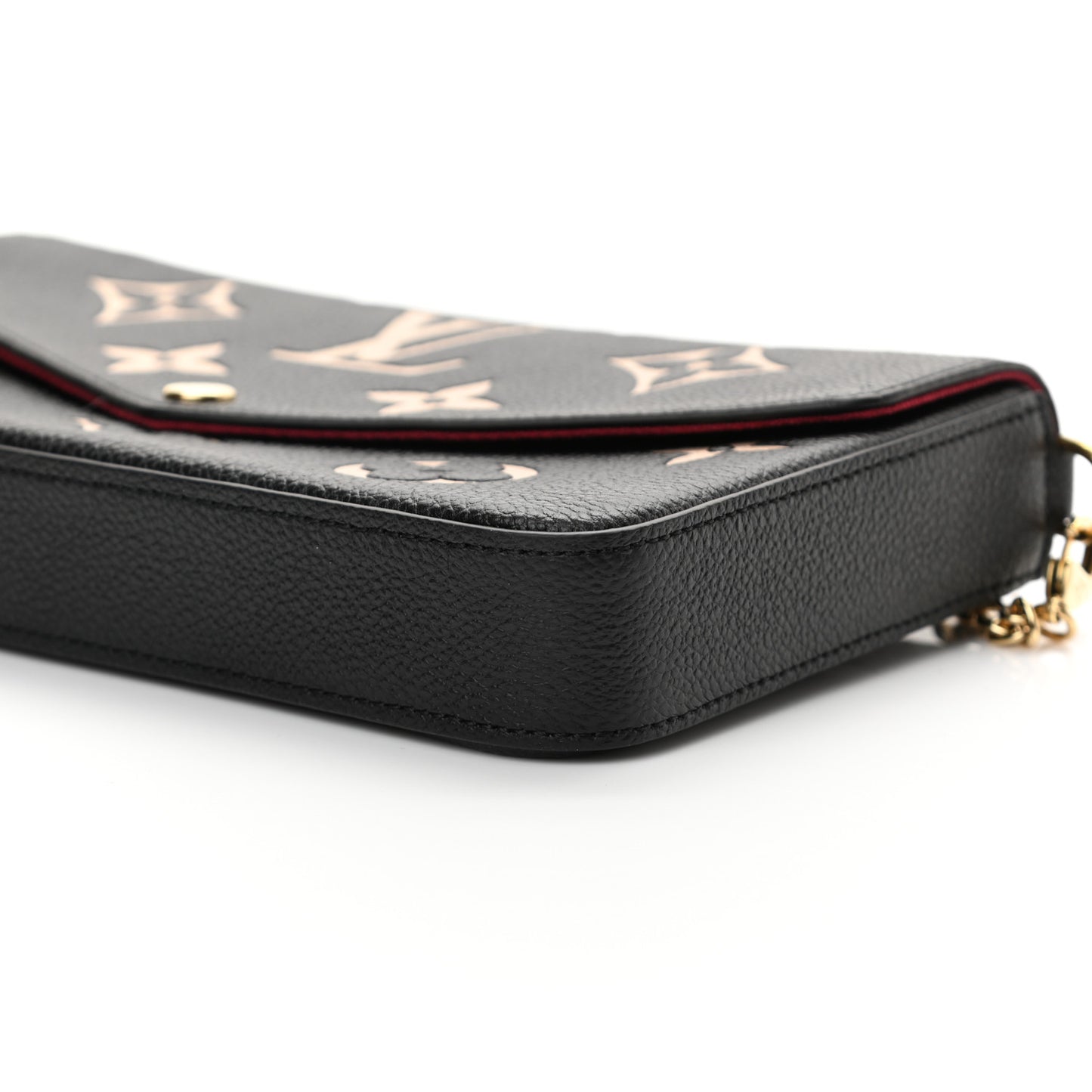 Empreinte Monogram Giant Felicie Pochette Black Beige