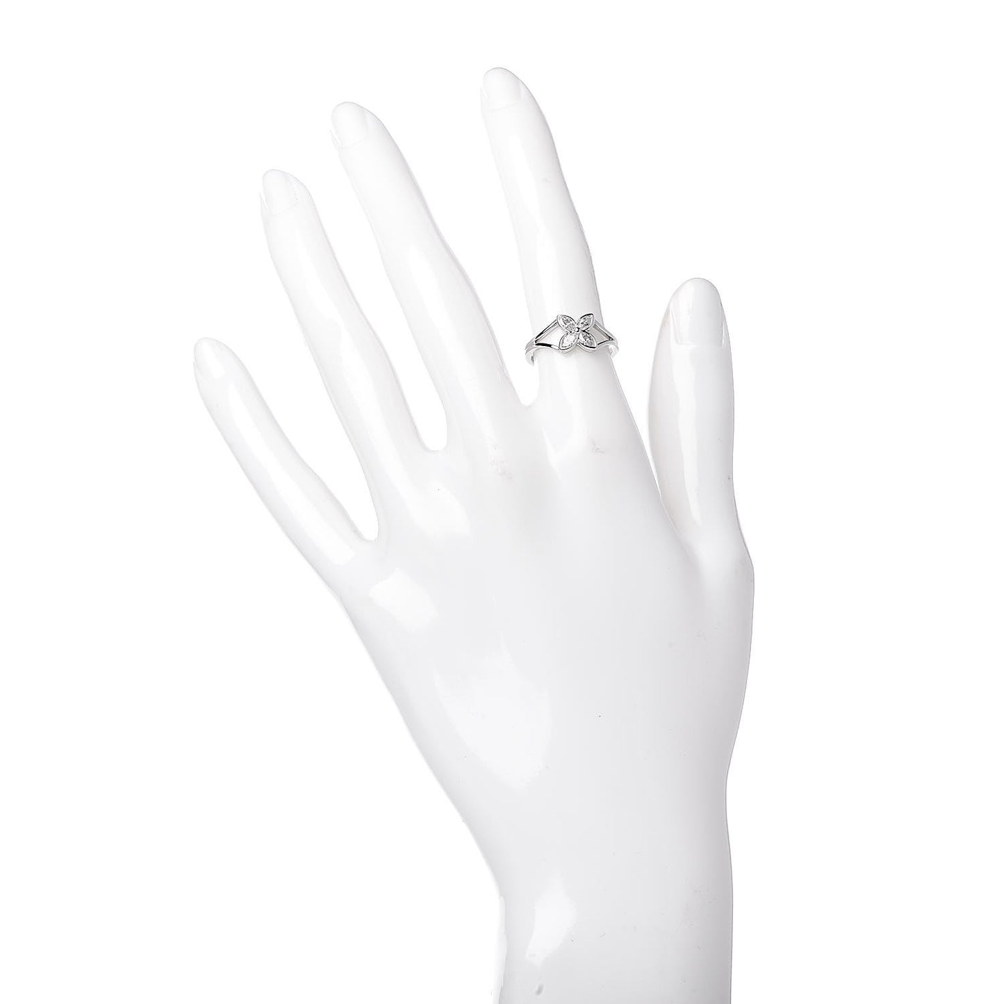 Platinum Diamond Victoria Ring 47 4