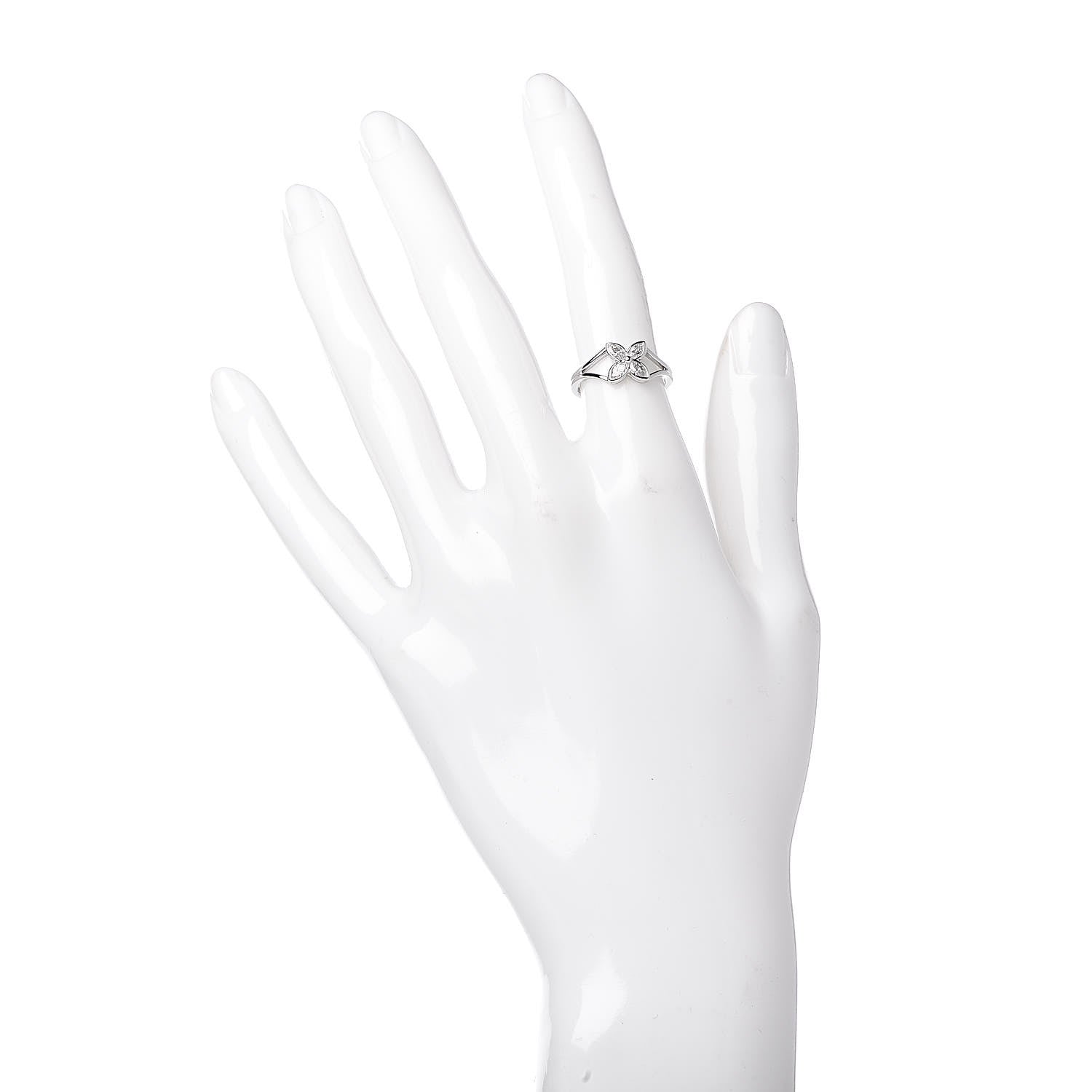 Tiffany Platinum Diamond Victoria Ring 47 4 2 of 6