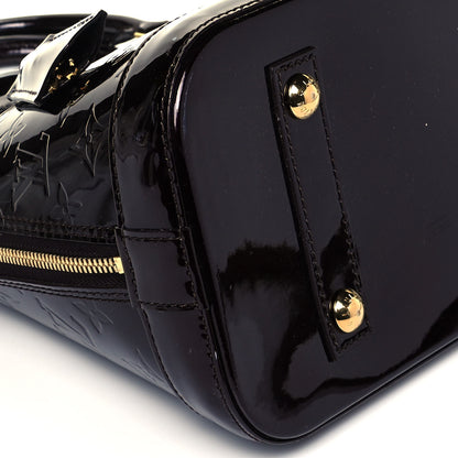 Louis Vuitton Vernis Alma PM Amarante 8 of 9