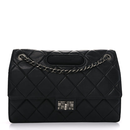 Chanel Washed Lambskin Jumbo Take Away Flap Black 1 of 10