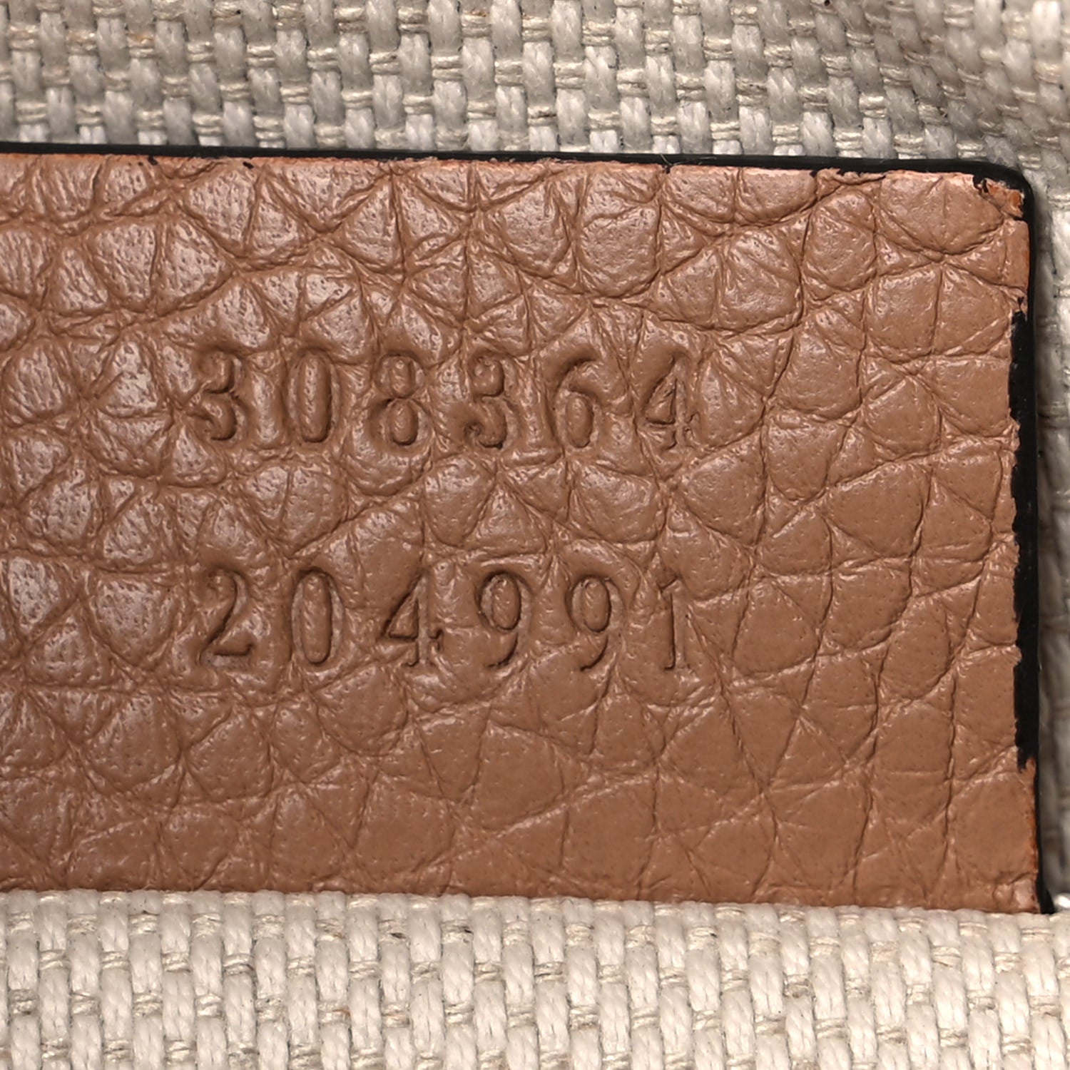 Gucci Pebbled Calfskin Small Soho Disco Bag Camelia 7 of 10