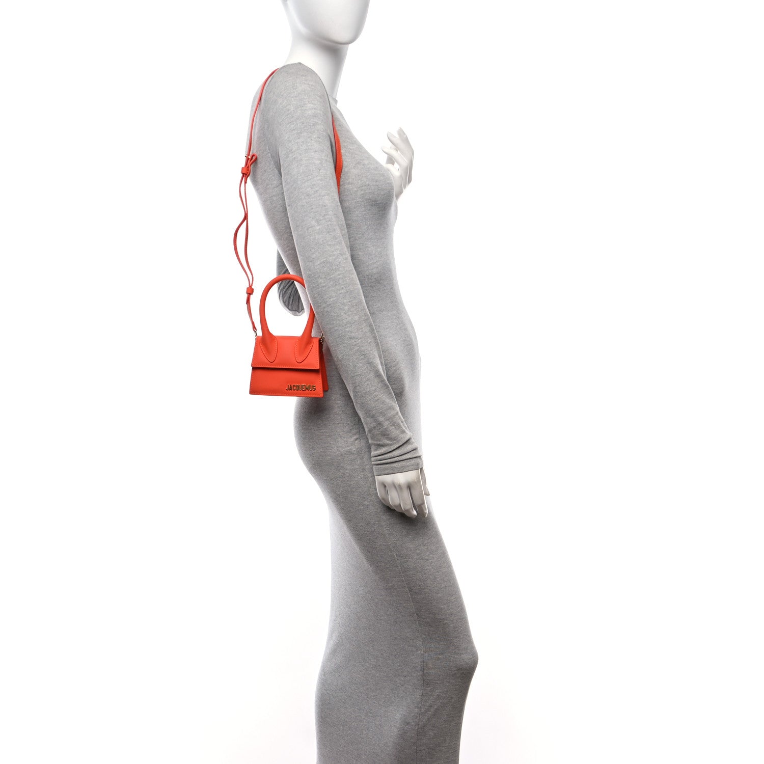 Jacquemus Rubberised Le Chiquito Orange 2 of 10