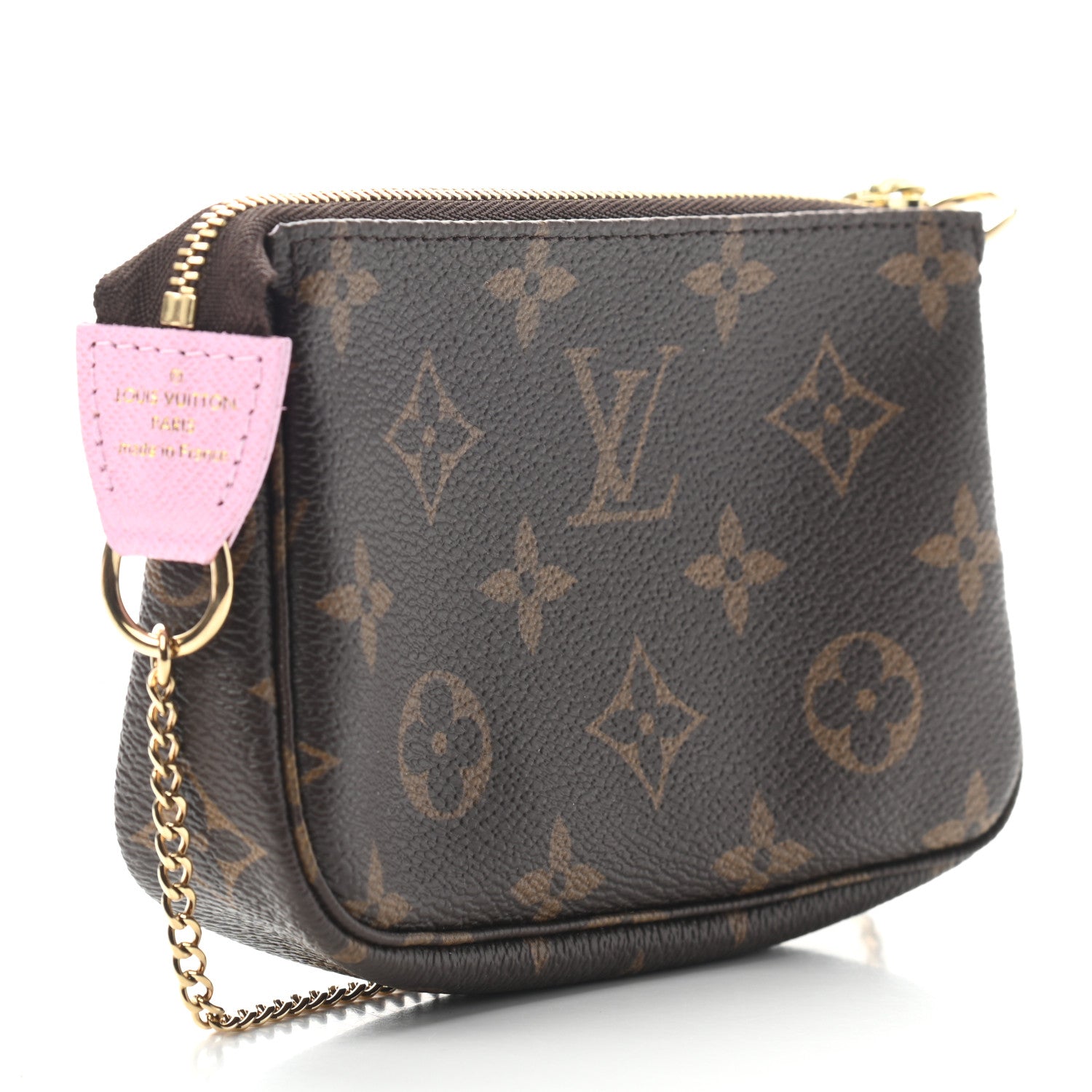 Louis Vuitton Monogram 2021 Christmas Animation Japanese Garden Mini Pochette Accessories Wisteria Pink 3 of 7