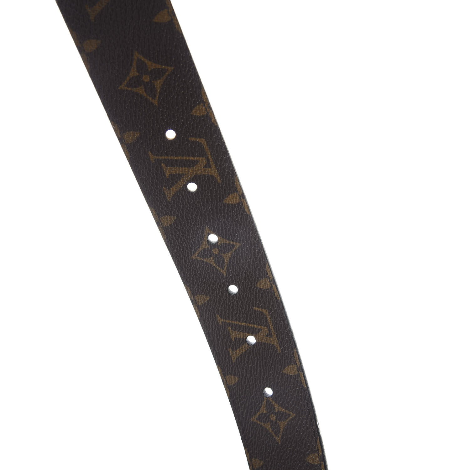 Louis Vuitton Monogram Calfskin 40mm LV Initiales Reversible Belt 100 40 Black 3 of 5