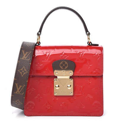 Louis Vuitton Vernis Epi Monogram Spring Street Scarlet 1 of 12