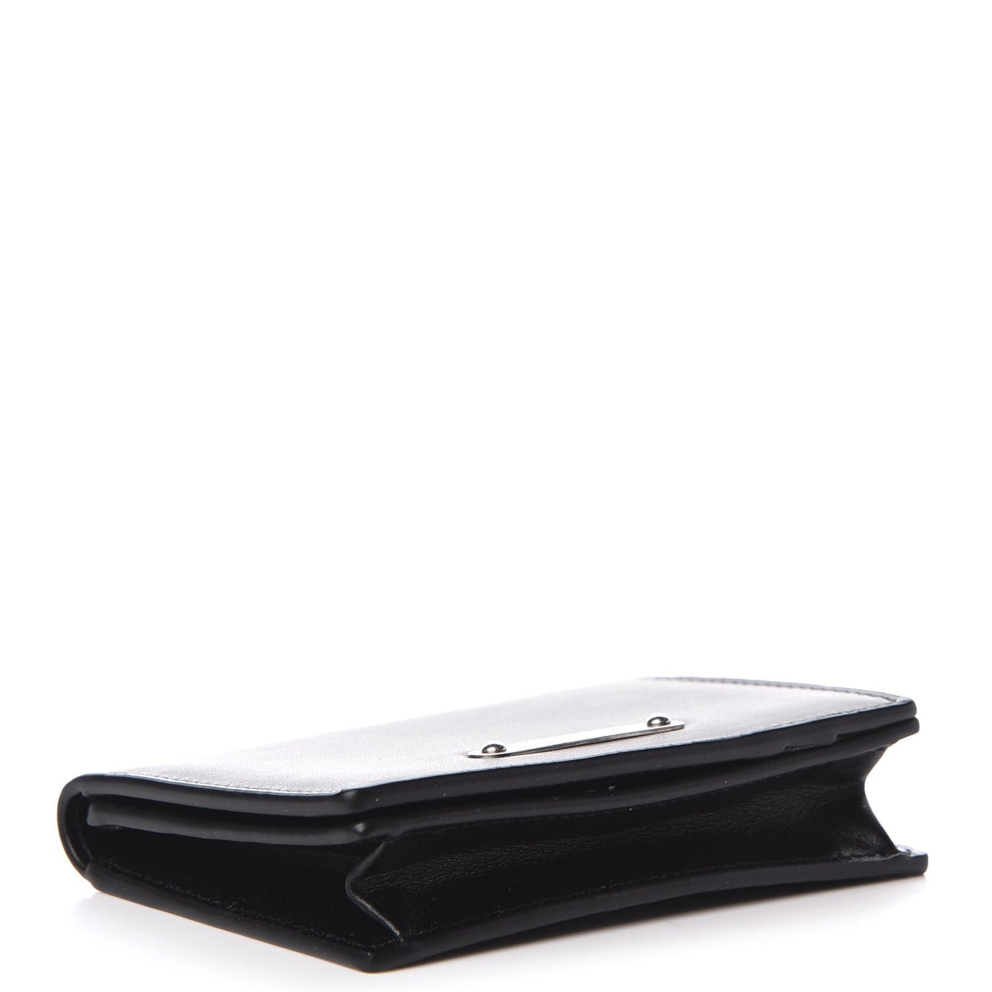 Smooth Calfskin Business Card Case Black