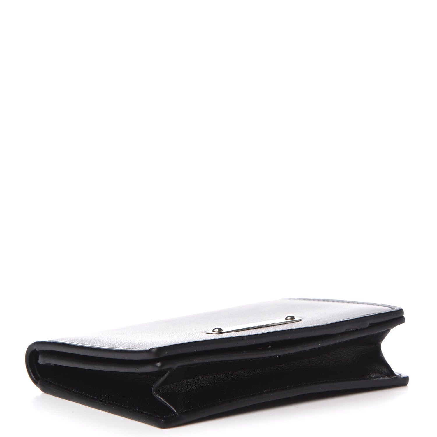 Saint Laurent Smooth Calfskin Business Card Case Black 4 of 9