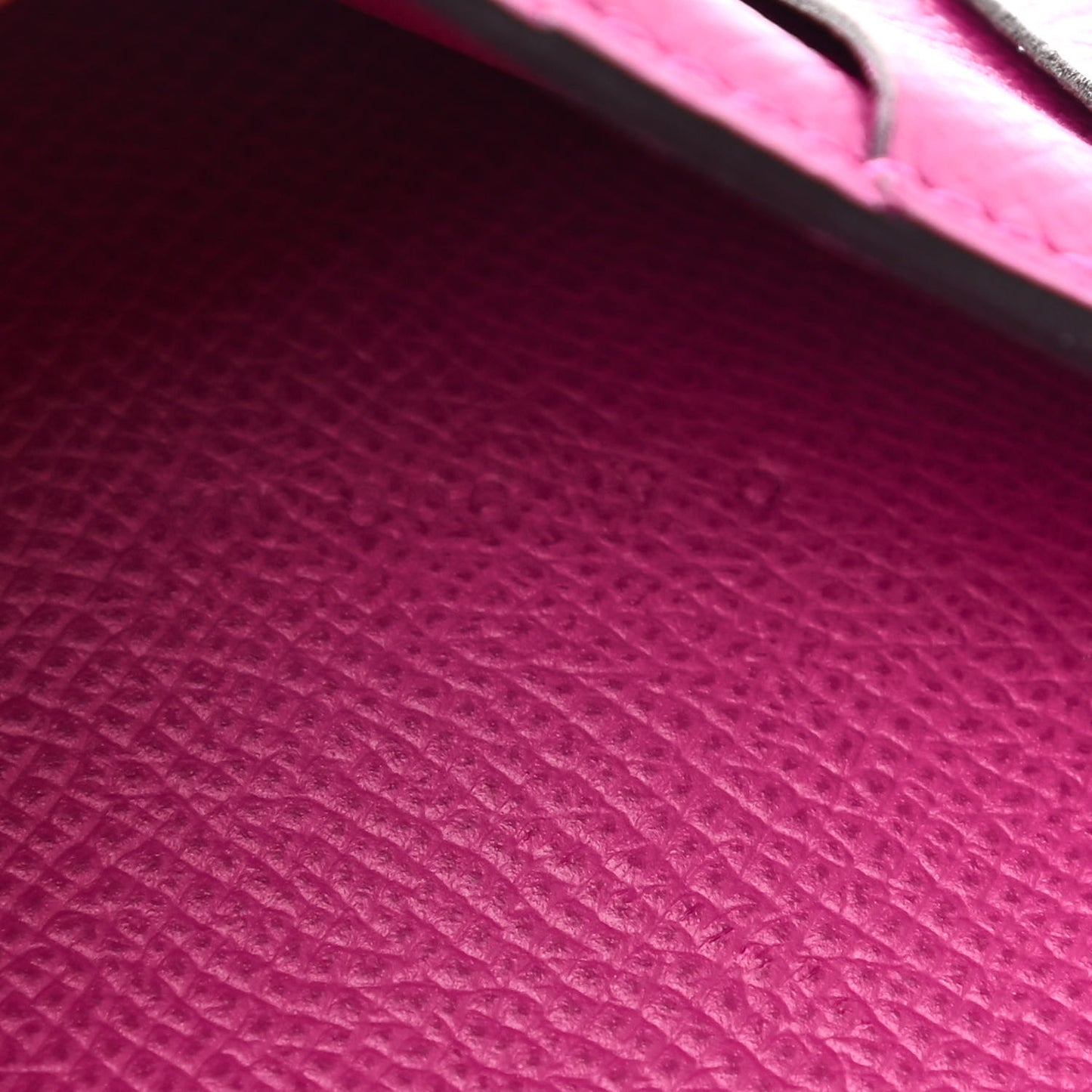 Epsom Medium Kelly Wallet Rose Pourpre