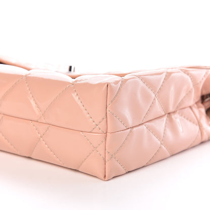 Chanel Vinyl Quilted In The Business Flap Bag Pink 10 of 10