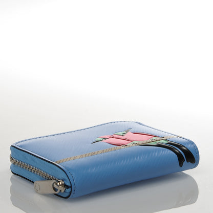 Louis Vuitton Epi Early Bird Zippy Coin Purse Bleuet 4 of 6