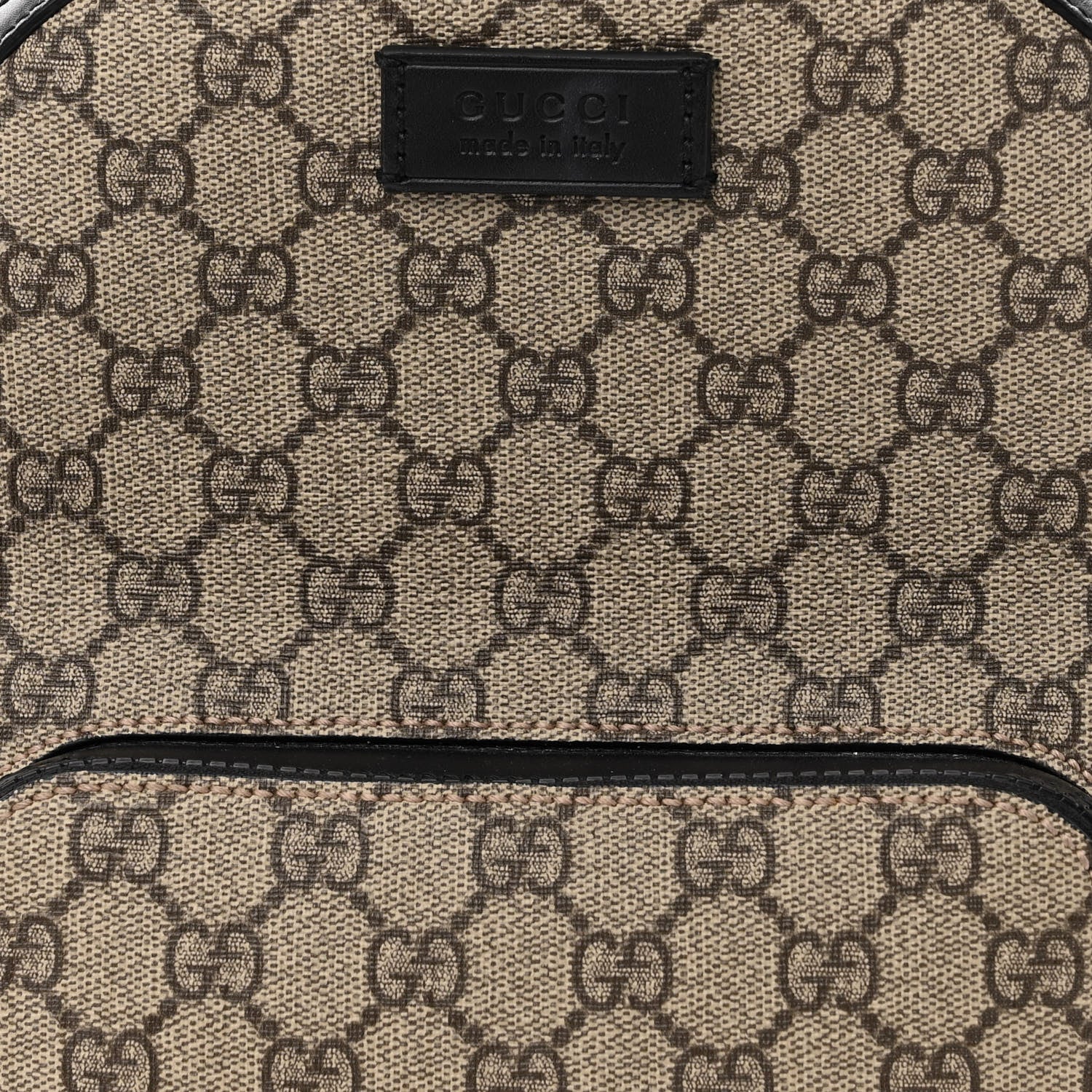 Gucci GG Supreme Monogram Small Eden Day Backpack Black 8 of 11