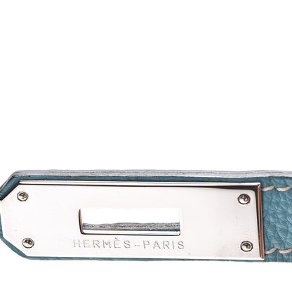 Hermes Togo Sellier Kelly 28 Blue Jean 21 of 37
