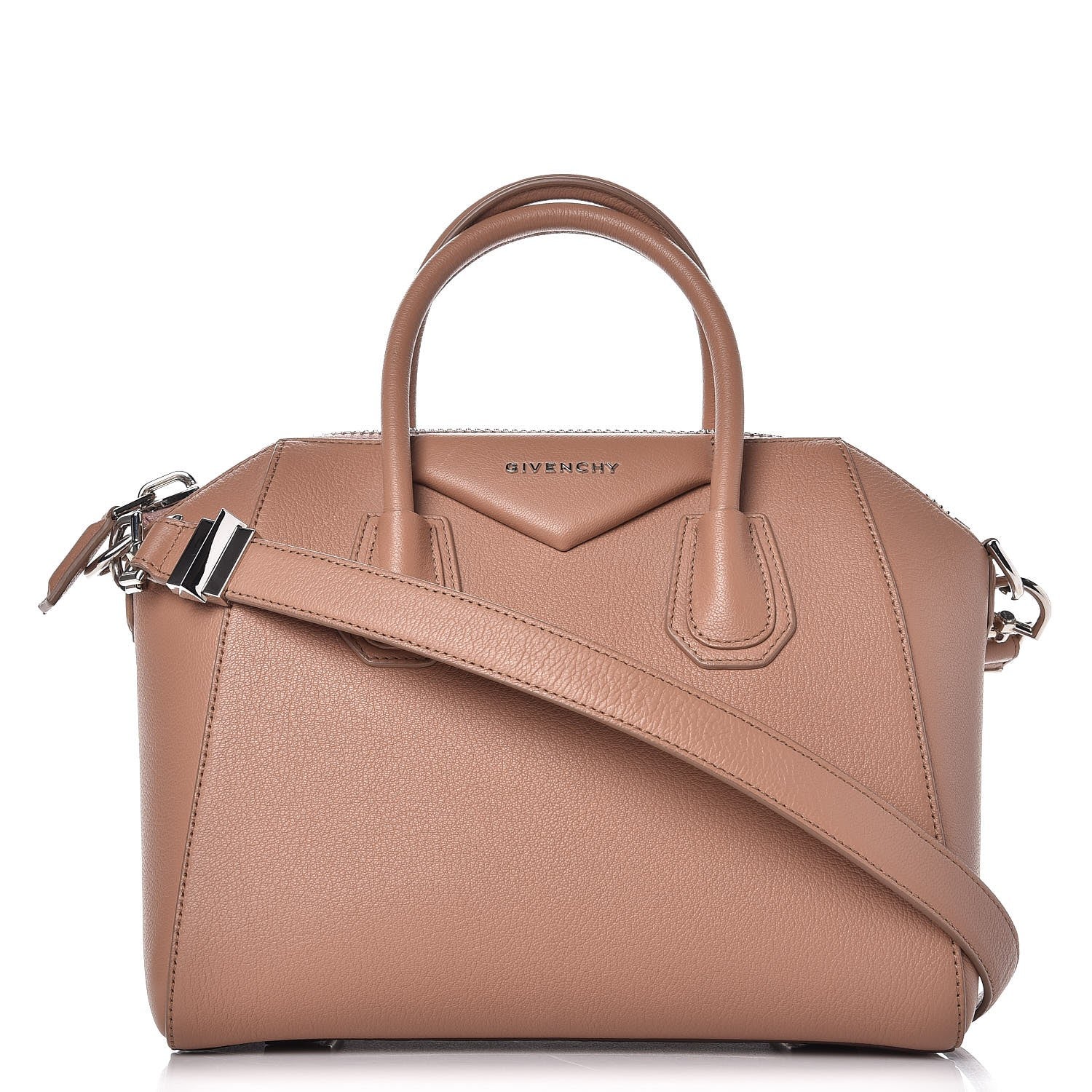 Givenchy Sugar Goatskin Small Antigona Old Pink 1 of 7