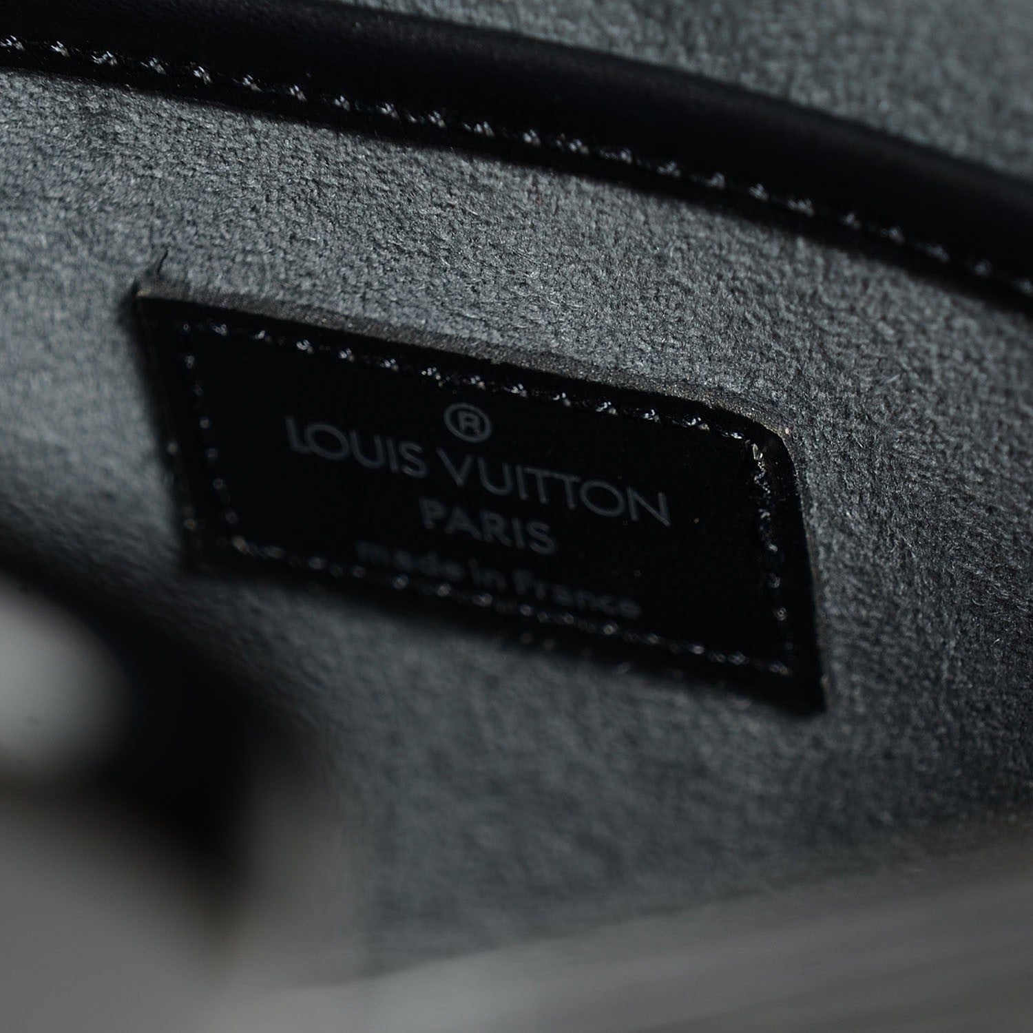 Louis Vuitton Epi Demi Lune Tote Black 7 of 7
