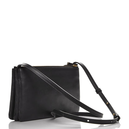 Celine Lambskin Small Trio Crossbody Bag Navy 3 of 7