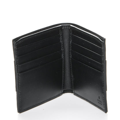 Gucci GG Supreme Monogram Bi-Fold Wallet Black 5 of 7