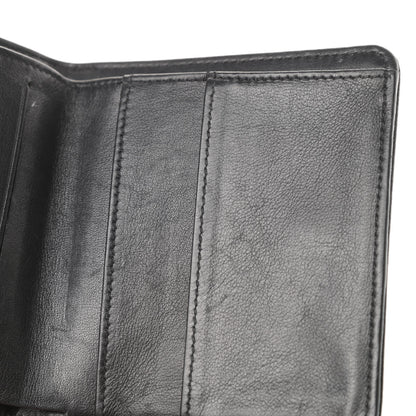 Chanel Patent Goatskin Compact French Wallet Dark Brown 11 of 12
