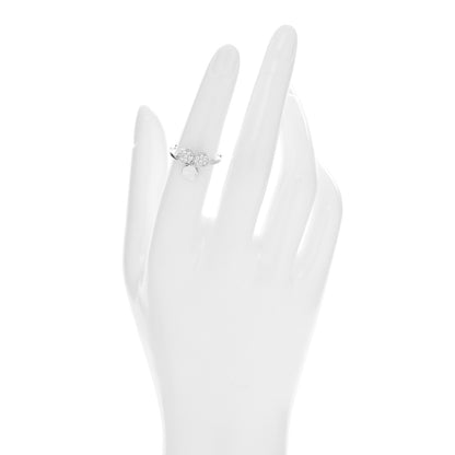 Tiffany Platinum Diamond Paper Flowers Ring 51 5.75 2 of 4