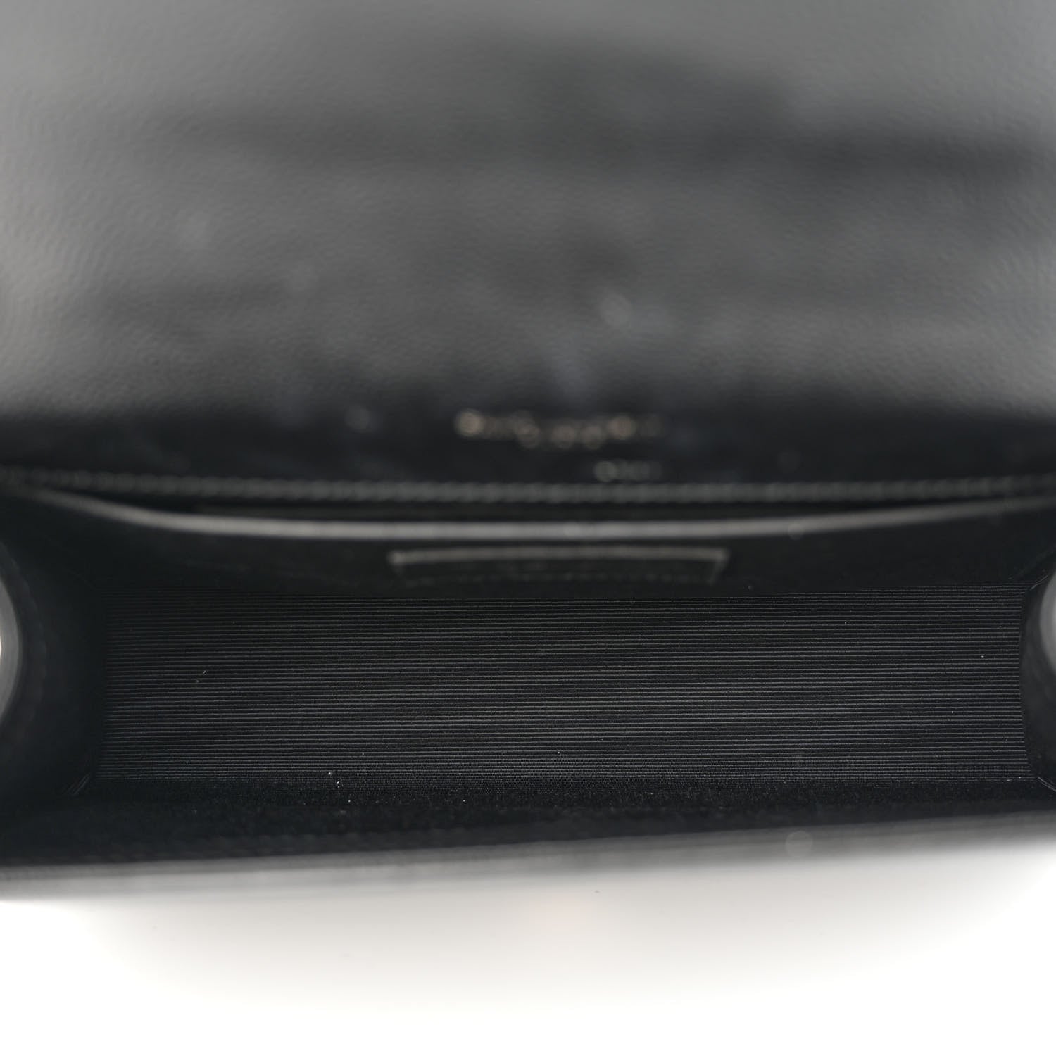 Saint Laurent Grain De Poudre Small Monogram Monochrome Kate Satchel Black 5 of 11