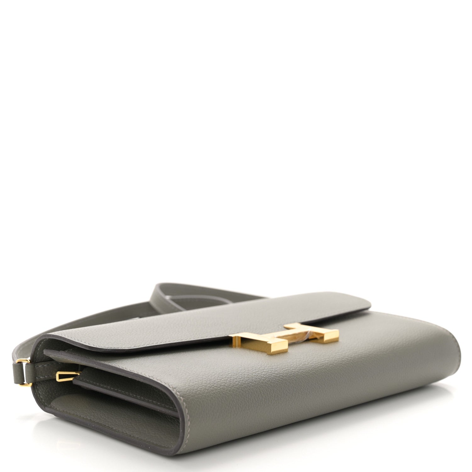 Hermes Evercolor Constance Long To Go Wallet Gris Meyer 4 of 12