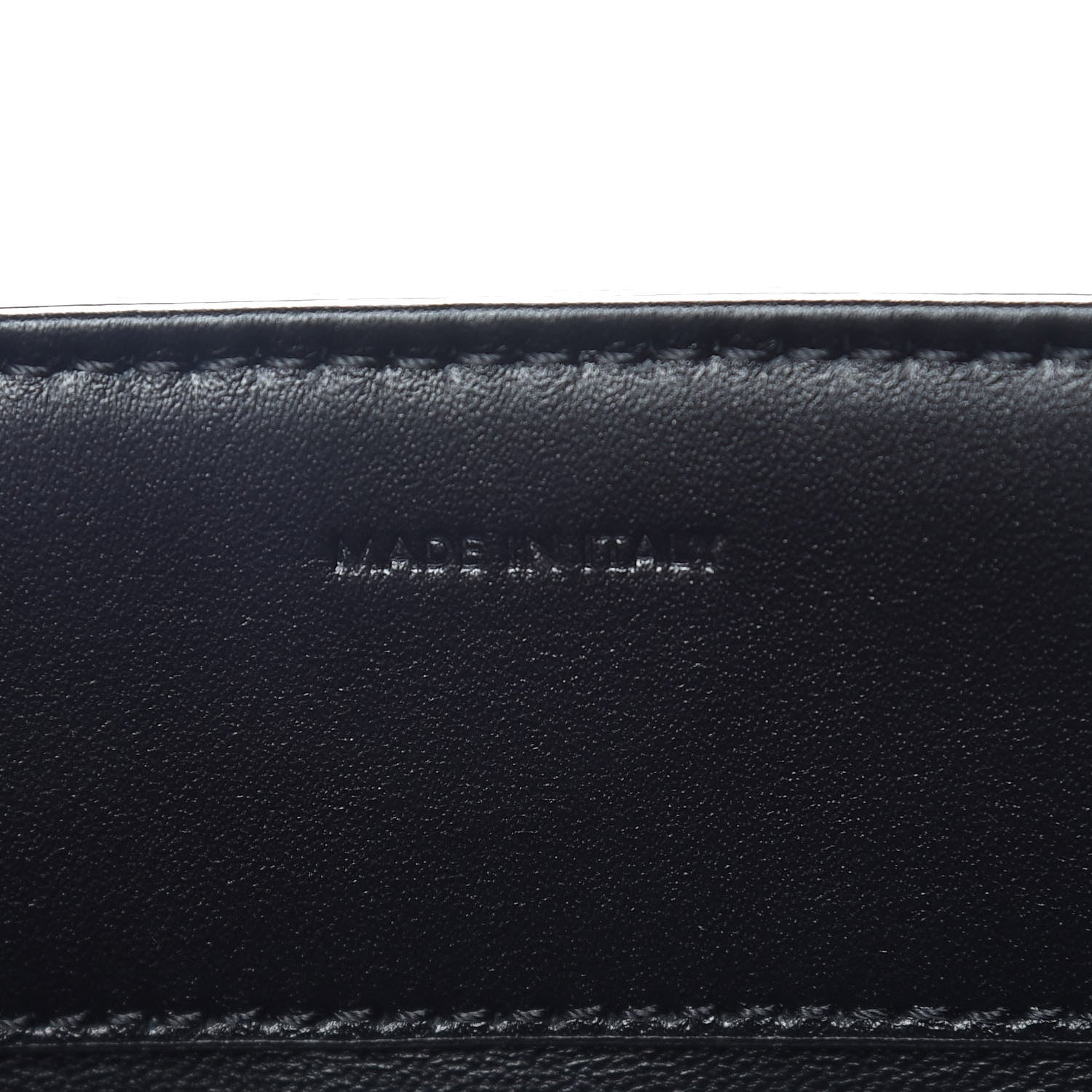 Celine Satinated Calfskin Medium 16 Top Handle Bag Black 7 of 14