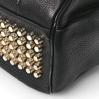 Alexander Wang Pebbled Lambskin Rocco Black Pale Gold Hardware 9 of 9
