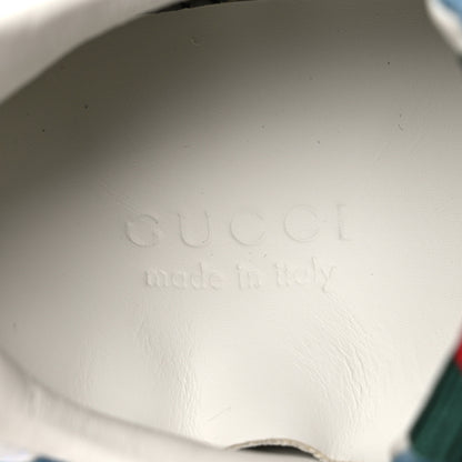 Gucci New Denim Delave GG Monogram Womens Re-Web Sneakers 36 Light Blue Royale 9 of 11