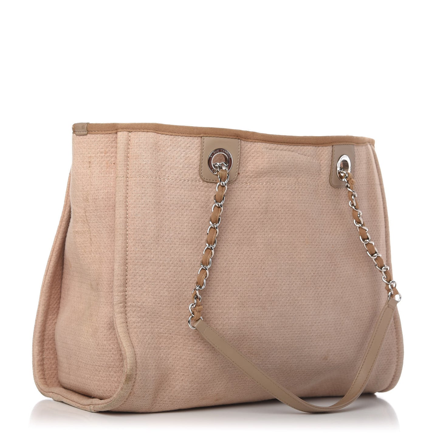 Canvas Small Deauville Tote Ecru