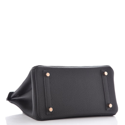 Hermes Togo Birkin 25 Black 5 of 37