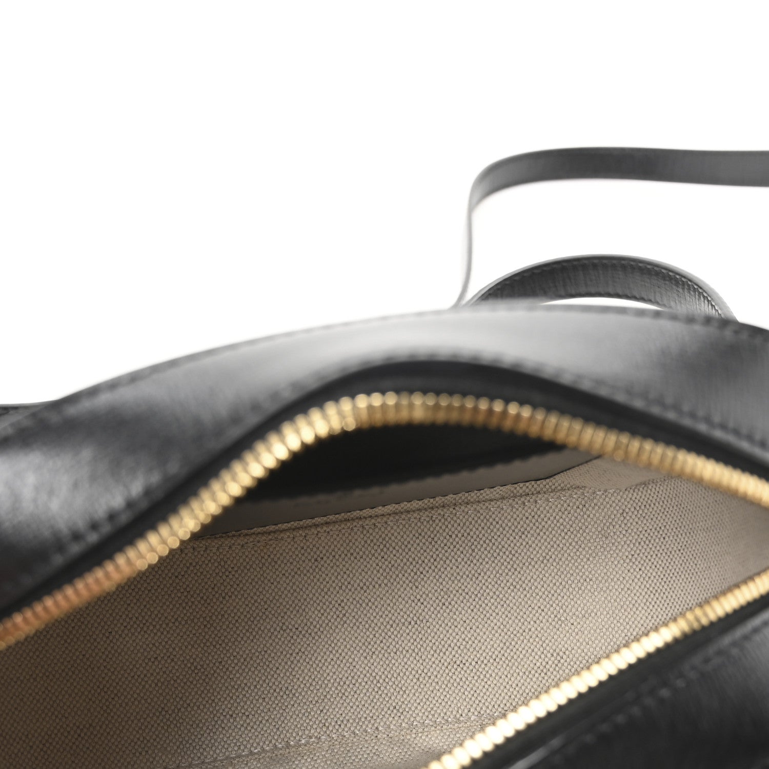 Gucci Calfskin Mini Horsebit 1955 Camera Shoulder Bag  Black 5 of 11