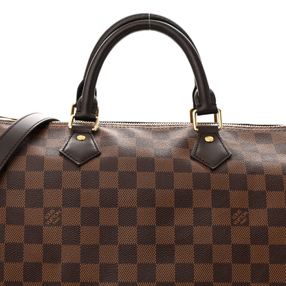Louis Vuitton Damier Ebene Speedy Bandouliere 35 8 of 13