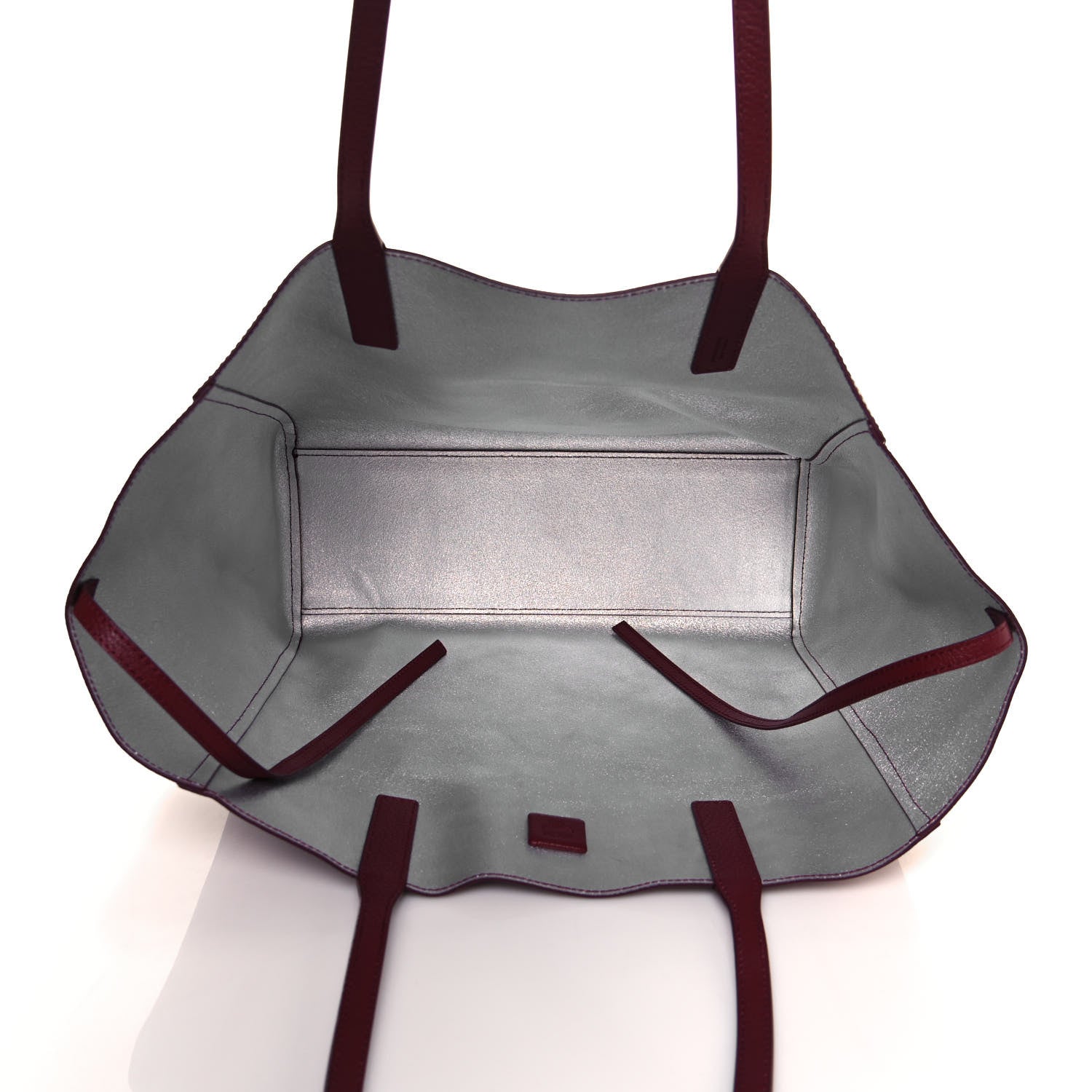 MCM Grained Calfskin Medium Reversible Wandel Tote Ruby Tan 5 of 20