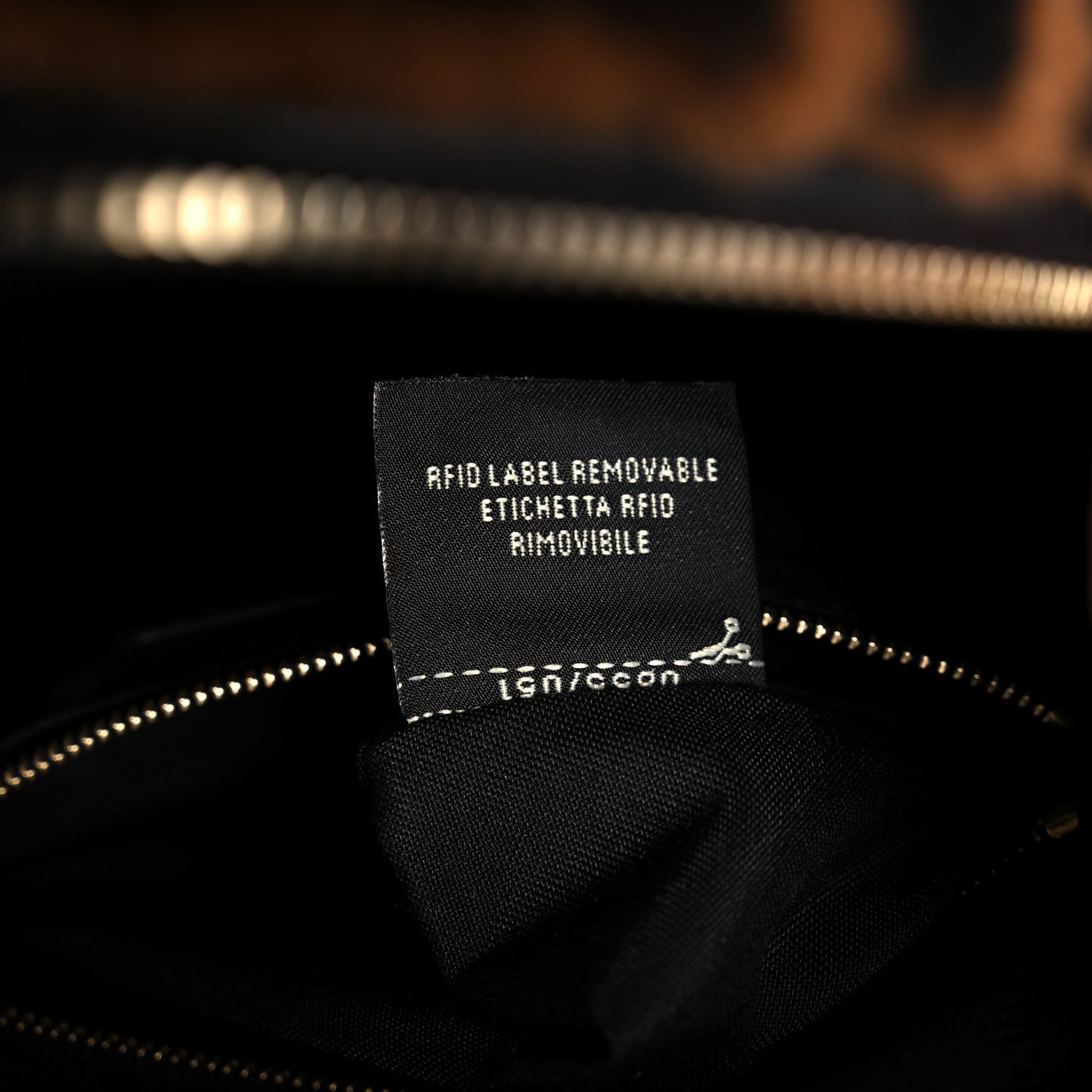 Shearling Macro FF 1974 Mini Backpack Tobacco Black