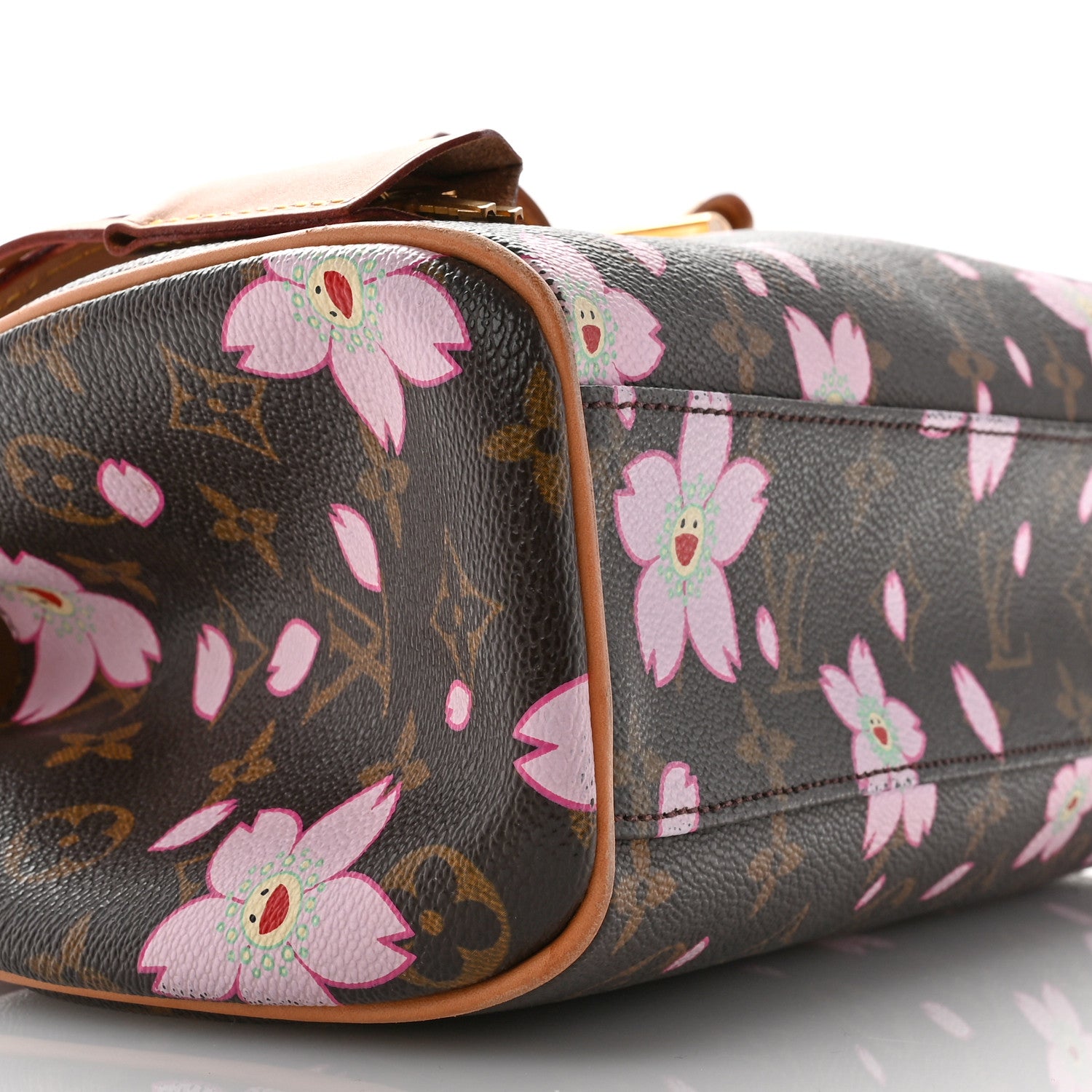 Louis Vuitton Monogram Cherry Blossom Sac Retro Bag Brown 9 of 12