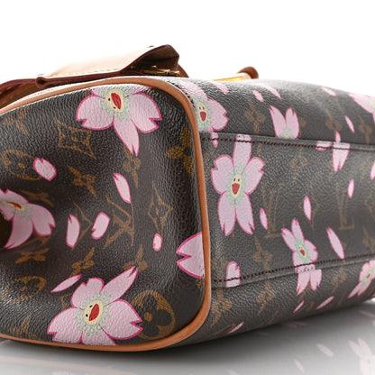 Louis Vuitton Monogram Cherry Blossom Sac Retro Bag Brown 9 of 12