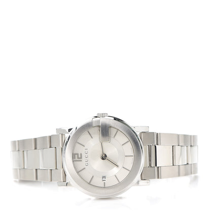 Gucci Stainless Steel 36mm G-Round Quartz Watch White 2 of 6
