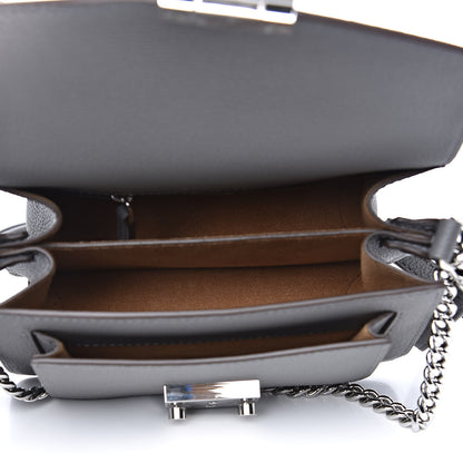 MCM Park Avenue Calfskin Mini Patricia Crossbody Bag Charcoal 5 of 9