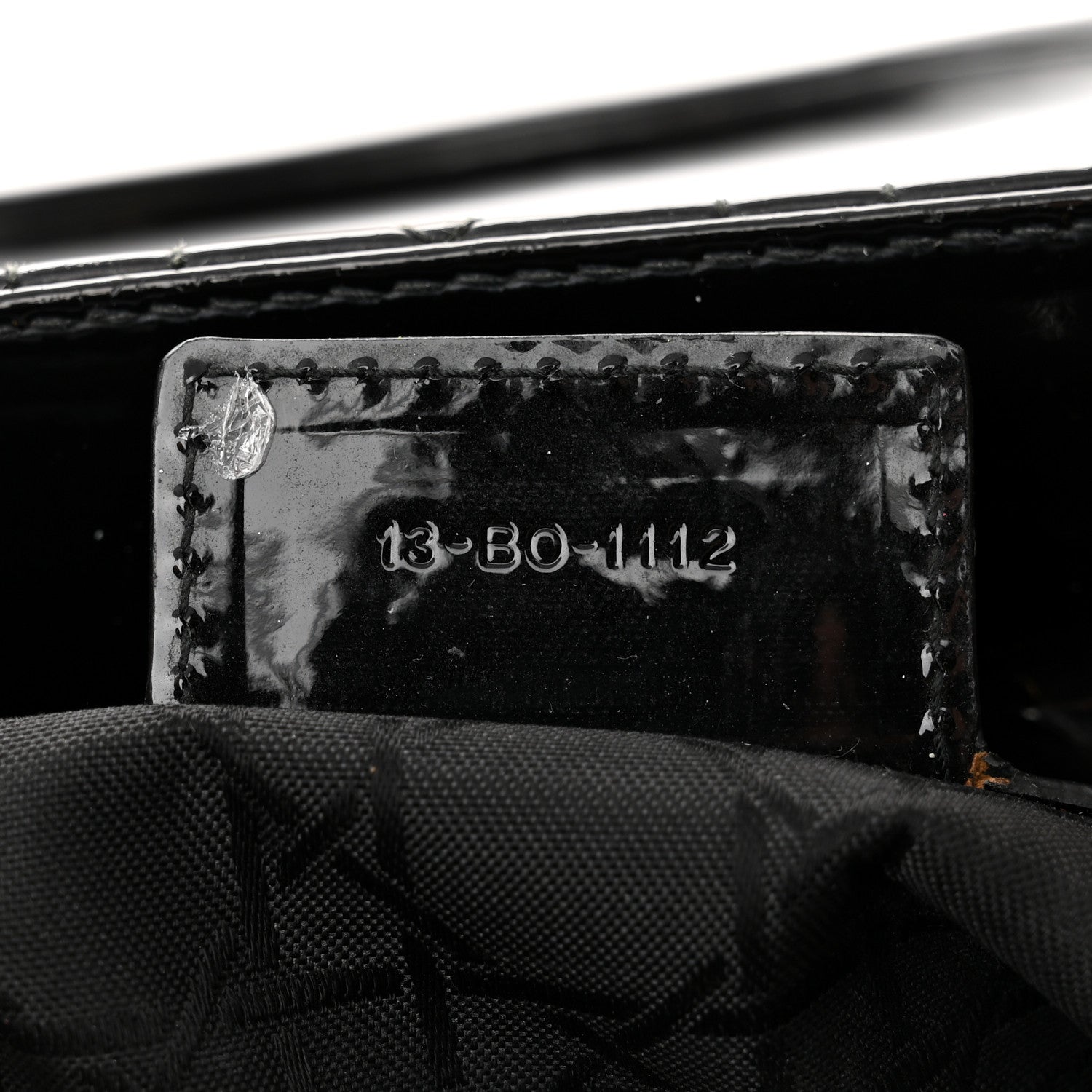 Christian Dior Patent Cannage Large Lady Dior Black 7 of 15