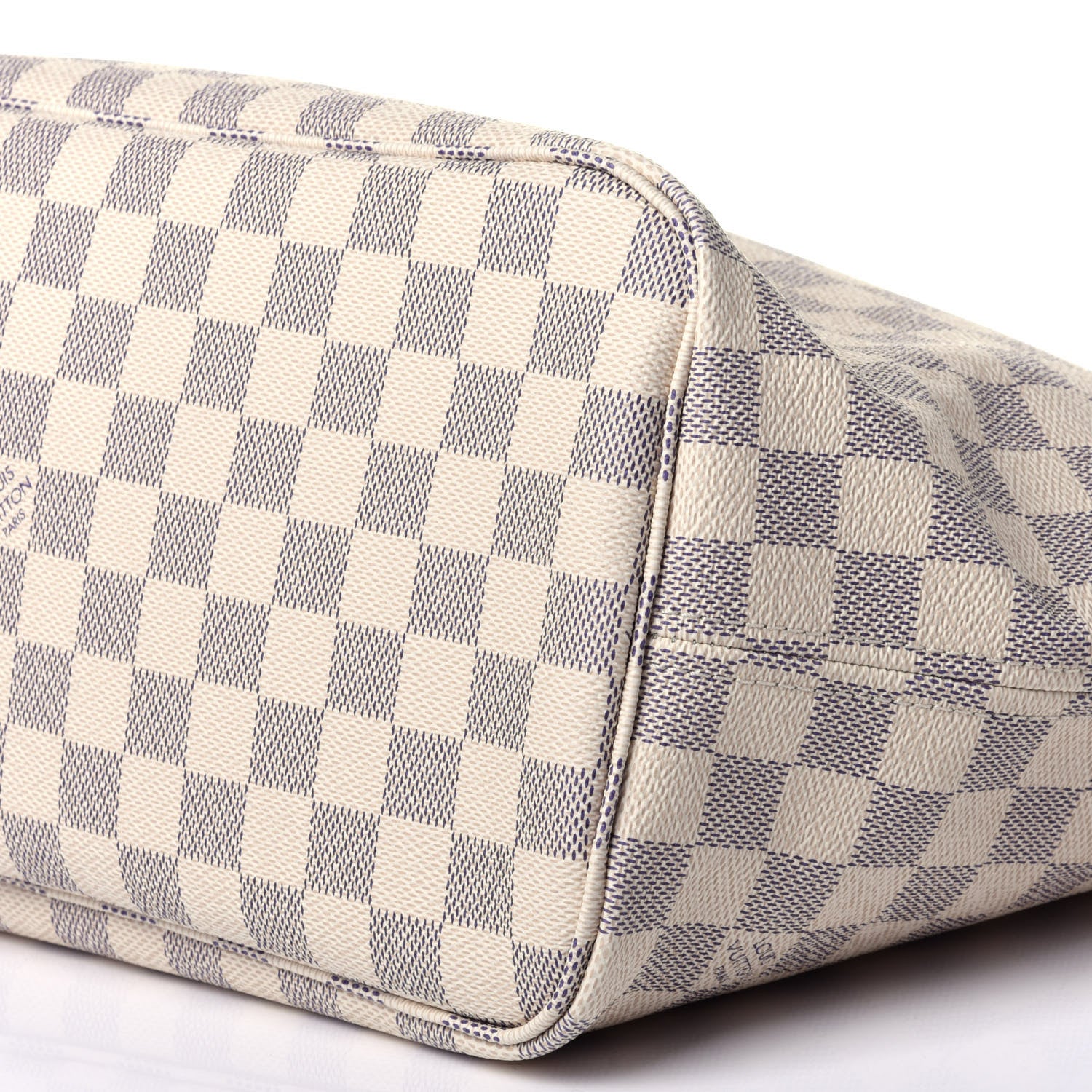 Louis Vuitton Damier Azur Neo Neverfull MM Rose Ballerine 9 of 12
