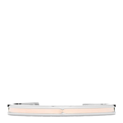 Bulgari 18K Rose Gold Stainless Steel B.Zero1 Cuff Bracelet SM 1 of 3