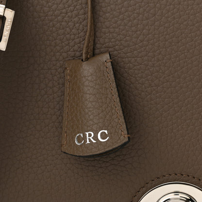 Moynat Taurillon Blush Rejane PM Taupe 12 of 12