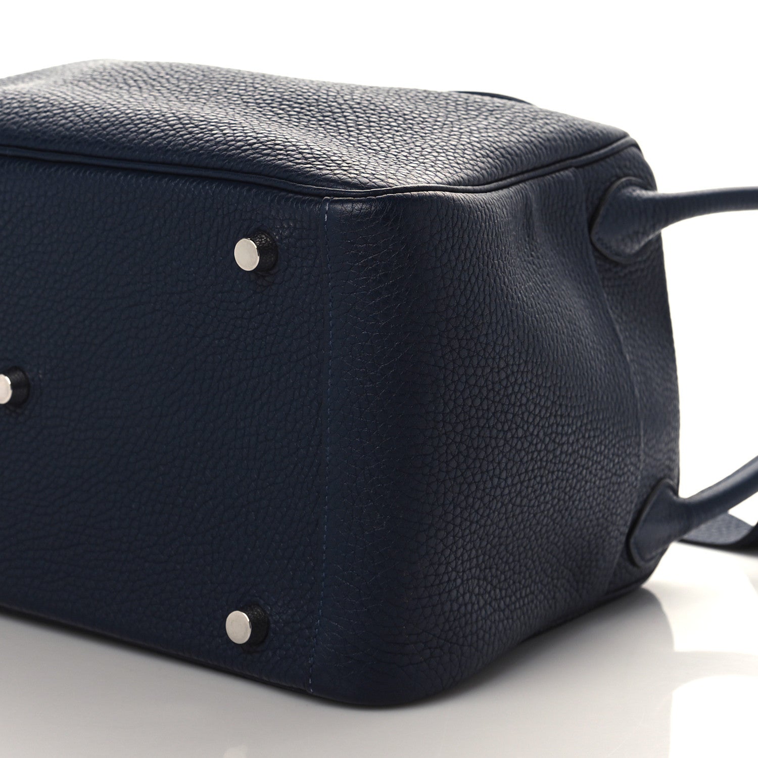 Hermes Taurillon Clemence Lindy 30 Bleu Nuit 8 of 12