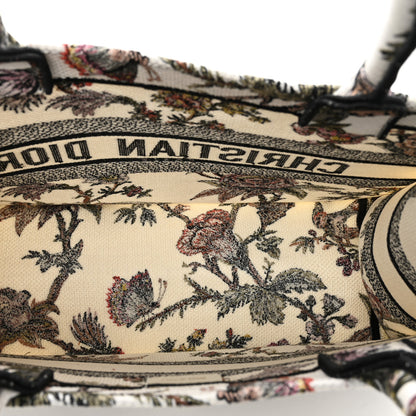 Christian Dior Canvas Jardin Botanique Embroidered Medium Book Tote Multicolor 6 of 9