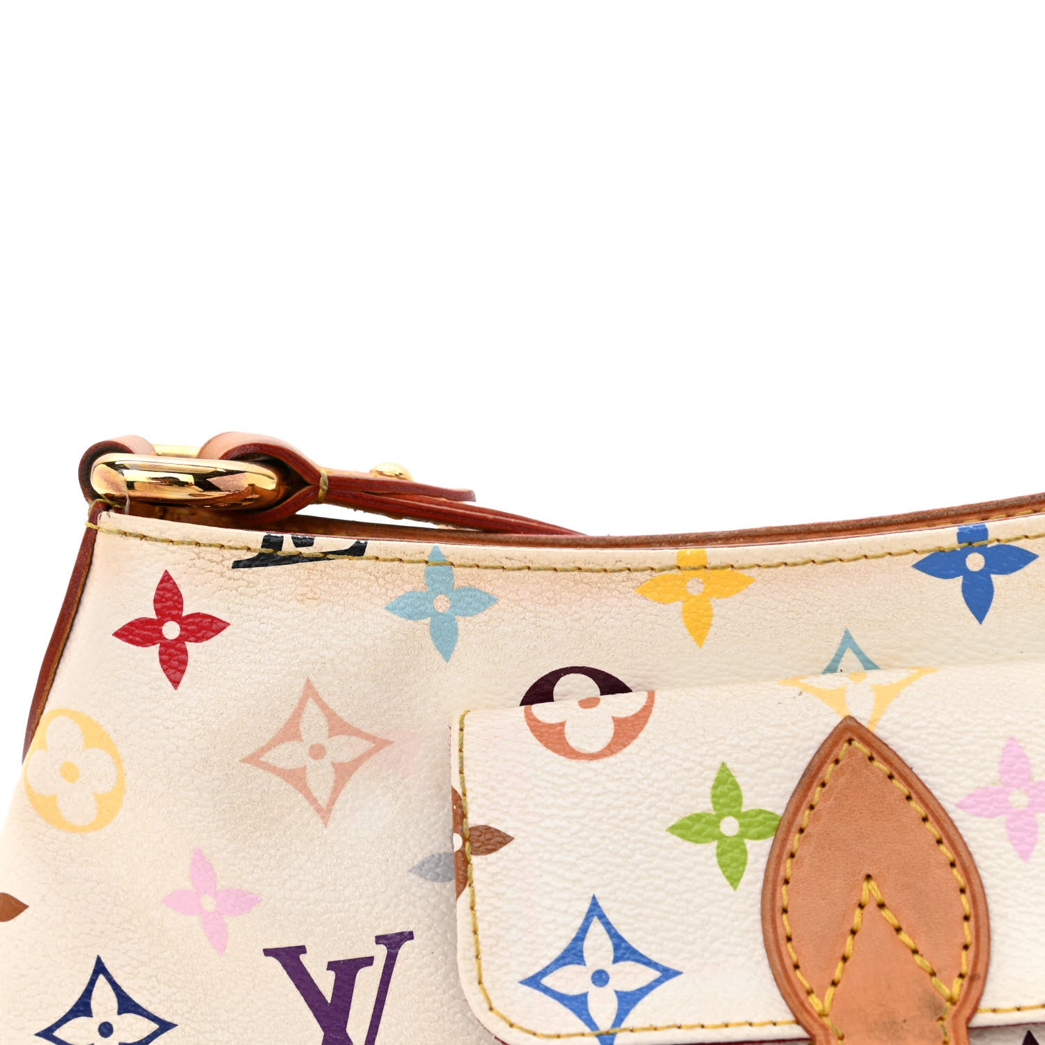 Louis Vuitton Monogram Multicolor Eliza White 12 of 12