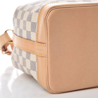 Louis Vuitton Damier Azur Noe BB 7 of 9